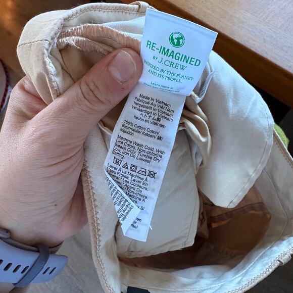 J. Crew Wide-leg Essential pant in cotton poplin - Picture 7 of 7